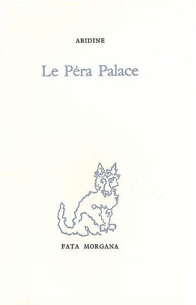 Pera Palace (9782851941138-front-cover)