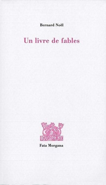 Un livre de fables (9782851947253-front-cover)