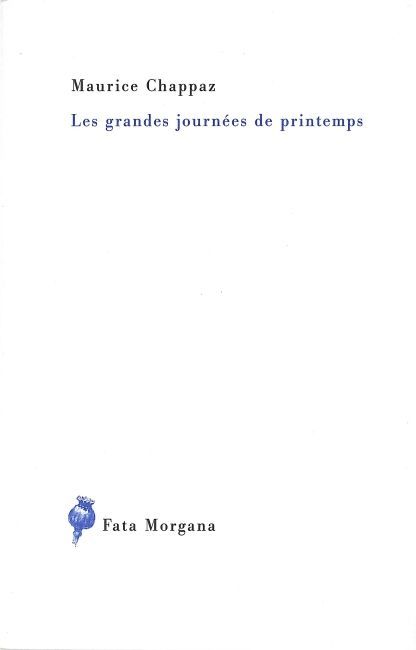 Les grandes journées de printemps (9782851946157-front-cover)