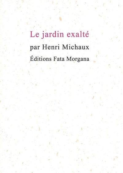 Le jardin exalté (9782851942951-front-cover)