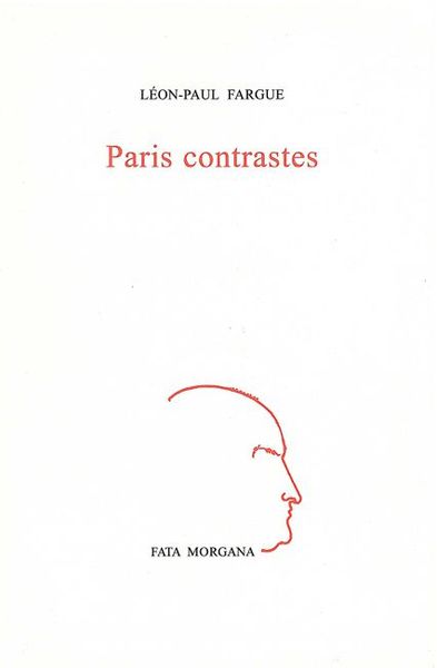 Paris contrastes (9782851946799-front-cover)