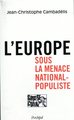 L'Europe sous la menace national-populiste (9782809814842-front-cover)