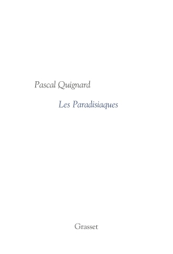 Les paradisiaques (9782246679318-front-cover)