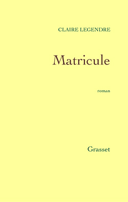 Matricule (9782246618010-front-cover)