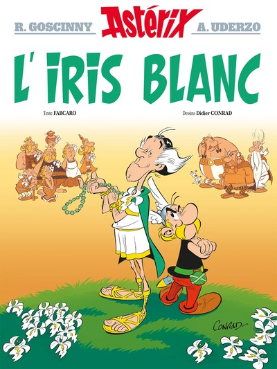 Astérix - L'Iris Blanc - n°40 (9782014001334-front-cover)