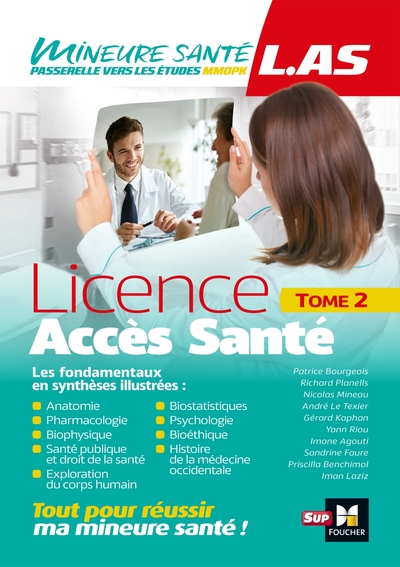 LAS - Licence Accès Santé - Tome 2 (9782216161638-front-cover)