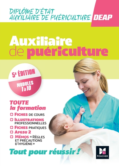 Tout-en-un DEAP - IFAP - Diplôme État Auxiliaire puériculture Programme complet - 2025-2026 (9782216177523-front-cover)