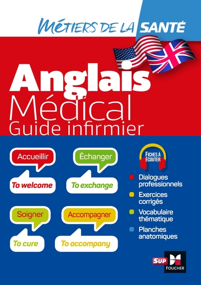 Anglais médical - guide infirmier - DEI (9782216177080-front-cover)