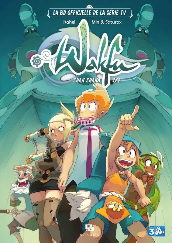 WAKFU SERIE SHAK SHAKA 1/2 (9782359103533-front-cover)