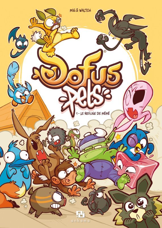 DOFUS PETS T01, LE REFUGE DE MEME (9782359108095-front-cover)