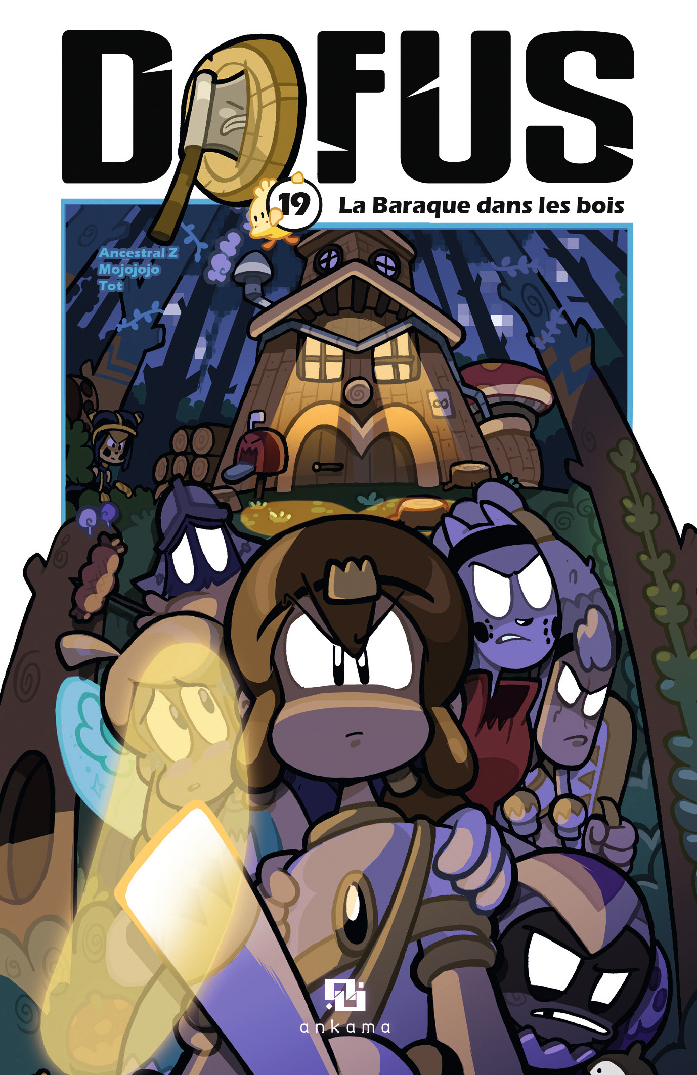 DOFUS T19 LA BARAQUE DANS LES BOIS (9782359104127-front-cover)