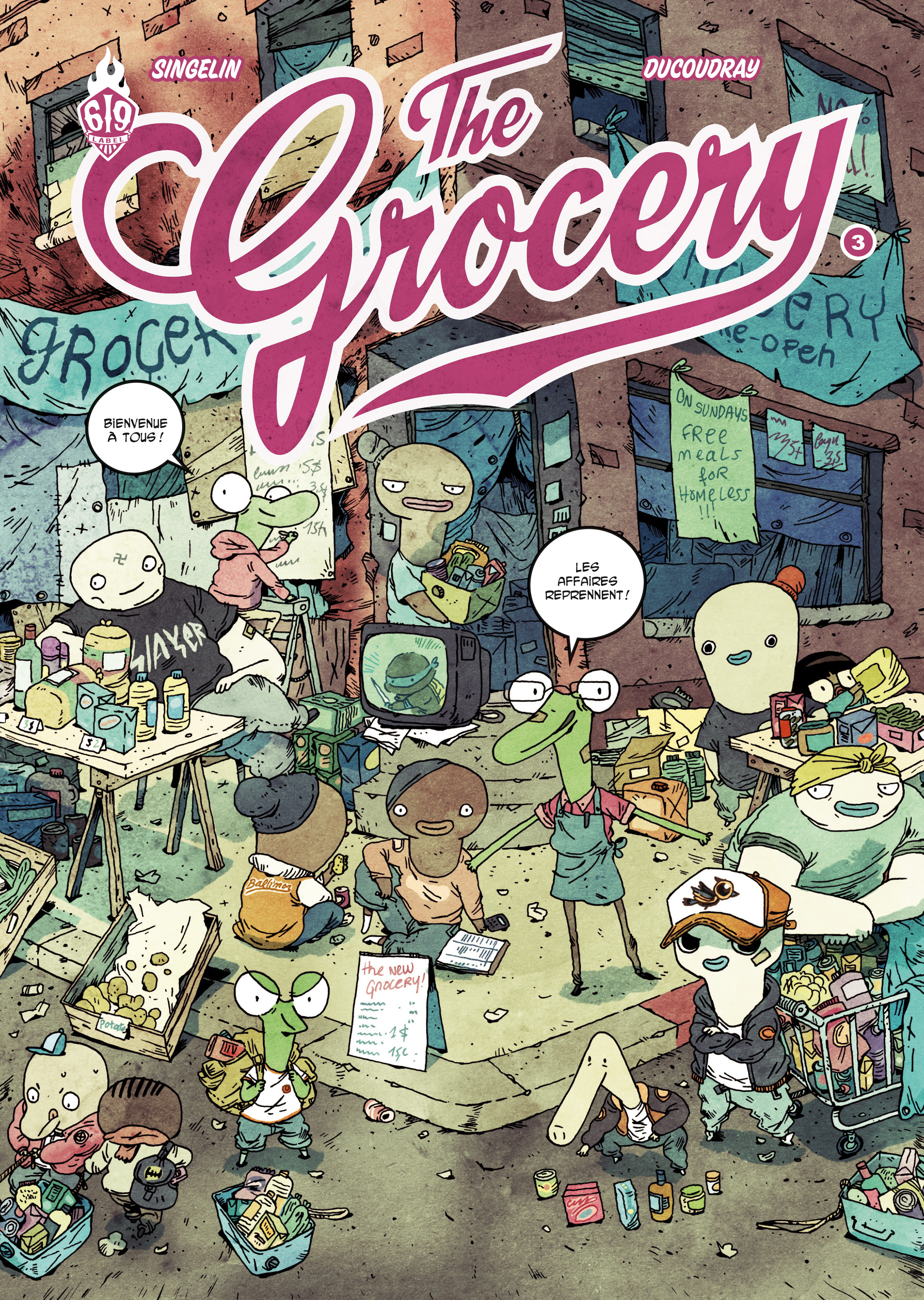 THE GROCERY T03 (9782359104684-front-cover)