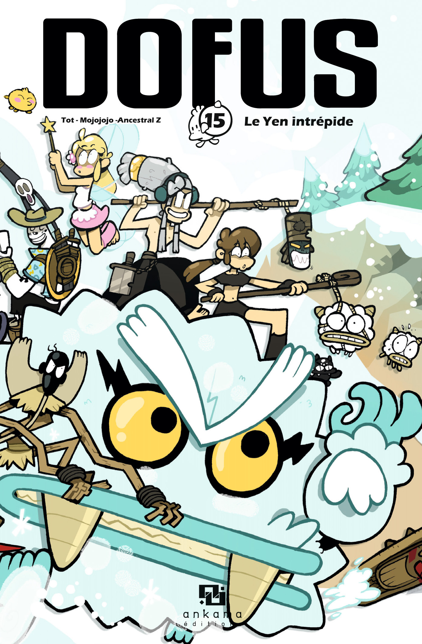 DOFUS T15 COLLECTOR LE YEN INTREPIDE (9782359101942-front-cover)