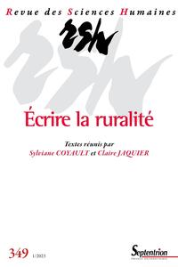 Écrire la ruralité. Penser les usages de la terre