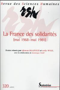 Revue des Sciences Humaines, n°320/octobre - décembre 2015