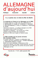 ALLEMAGNE D'AUJOURD'HUI, N 169/JUIL.-SEPT. 2004