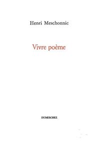 Vivre Poème