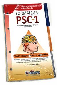 Mise à jour des fiches PSC1 (guide du formateur) selon les recommandations de septembre 2018