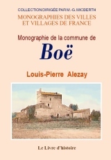 Monographie de la commune de Boë