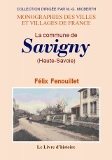 Monographie de la commune de Savigny, Haute-Savoie - étude descriptive et historique