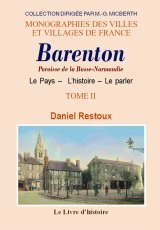 BARENTON. PAROISSE DE BASSE-NORMANDIE. T. II