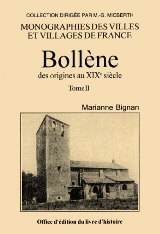 Bollène - des origines au XIXe siècle