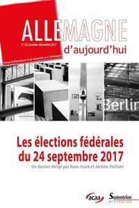 Les élections fédérales du 24 septembre 2017