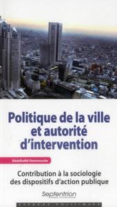 Politique de la ville et autorité d''intervention