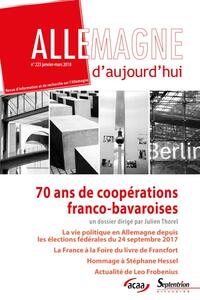 70 ans de coopérations franco-bavaroises - T n°223