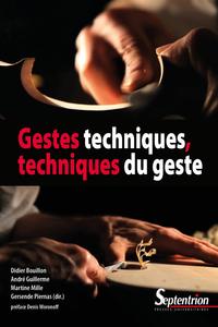 GESTES TECHNIQUES  TECHNIQUES DU GESTE