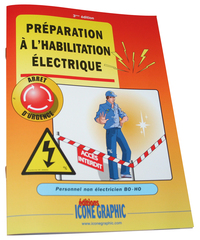 Livre Préparation à l'habilitation électrique - Personnel non électricien B0-H0