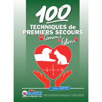 Livre "100 techniques de premiers secours canins et félins"