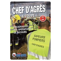 Livre "Chef d'agrès 1 équipe - Encadrant(e) des opérations des secours"