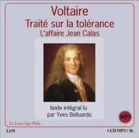 TRAITE SUR LA TOLERANCE / 1 CD MP3