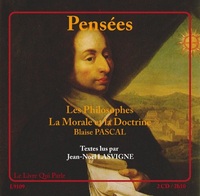 PENSEES (LES PHILOSOPHES - LA MORALE ET LA DOCTRINE) / 2 CD