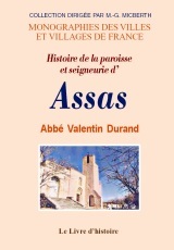 Histoire de la paroisse et de la seigneurie d'Assas