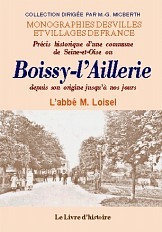 BOISSY-L'AILLERIE DEPUIS SON ORIGINE JUSQU'A NOS JOURS