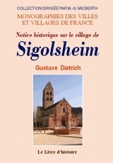 Notice historique sur le village de Sigolsheim
