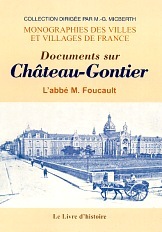 Documents sur Château-Gontier - première baronnie de la province d'Anjou