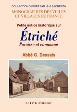 Petite notice historique sur Étriché - paroisse et commune