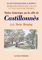 Notice historique sur la ville de Castillonnès