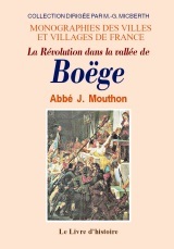La Révolution dans la vallée de Boëge - épisodes inédits