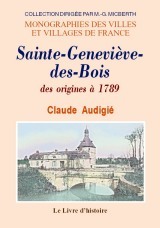 Sainte-Geneviève-des-Bois - des origines à 1789