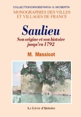 Saulieu - son origine et son histoire jusqu'en 1792