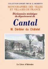 CANTAL (DICTIONNAIRE STATISTIQUE DU DEPARTEMENT DU)