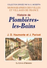 PLOMBIERES-LES-BAINS (HISTOIRE DE)