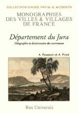 Département du Jura - géographie et dictionnaire des communes