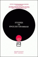 STUDIES IN ENGLISH GRAMMAR