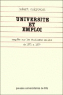 Université et emploi - enquête sur les étudiants lillois de 1971 à 1977
