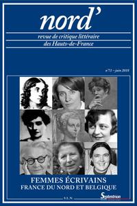 Femmes écrivains -France du Nord, Belgique - n°71-Juin 2018